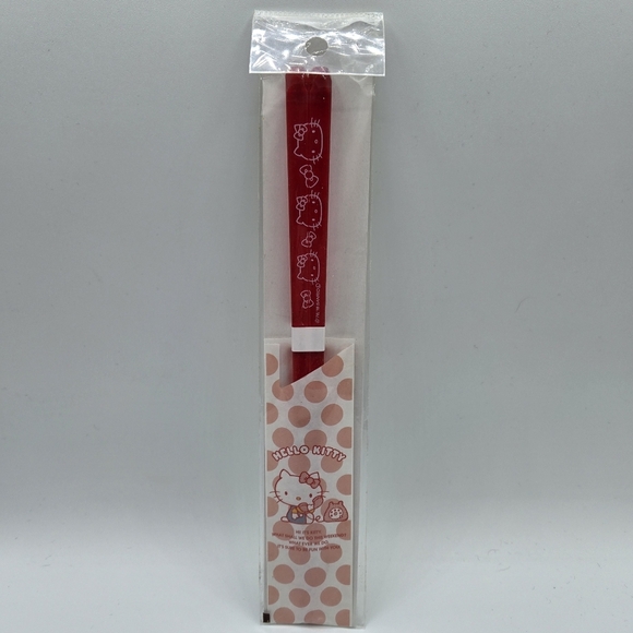 Sanrio Hello Kitty Transparent Chopsticks Red - Picture 4 of 10